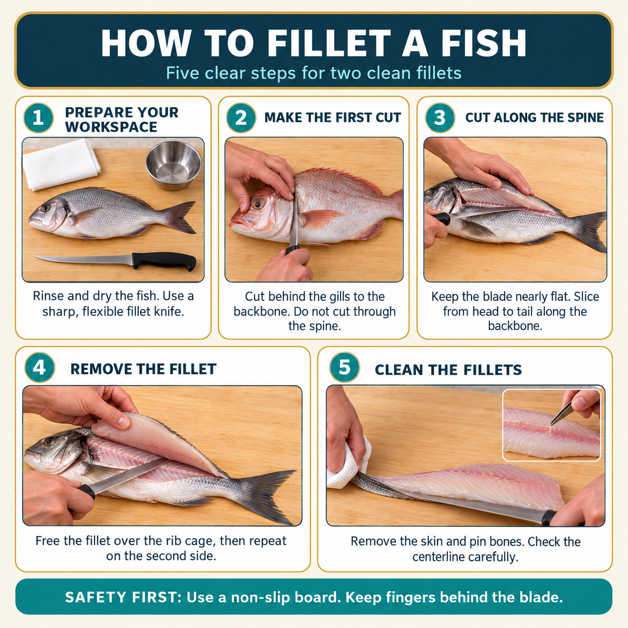 How to Fillet a Fish