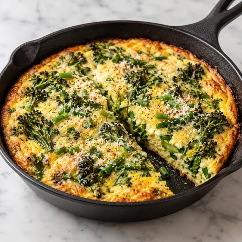 Broccolini & Parmesan Breakfast Frittata (2 servings)