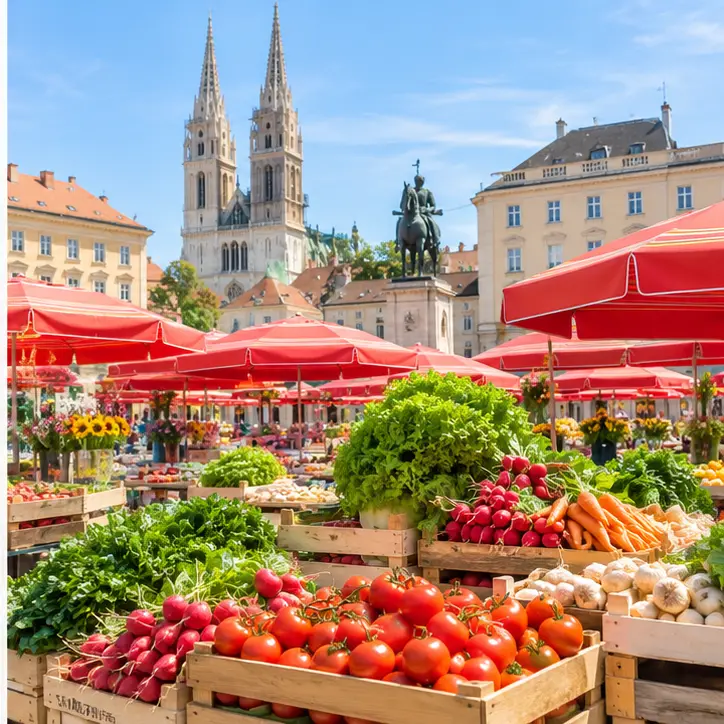 Dolac Market — Zagreb