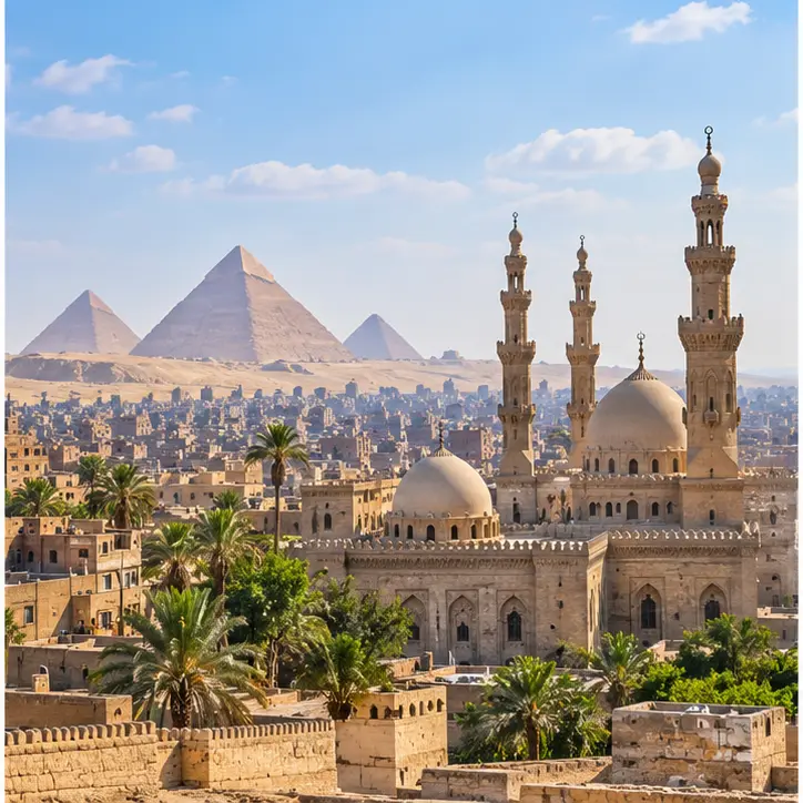NILE & PYRAMIDS · EGYPT