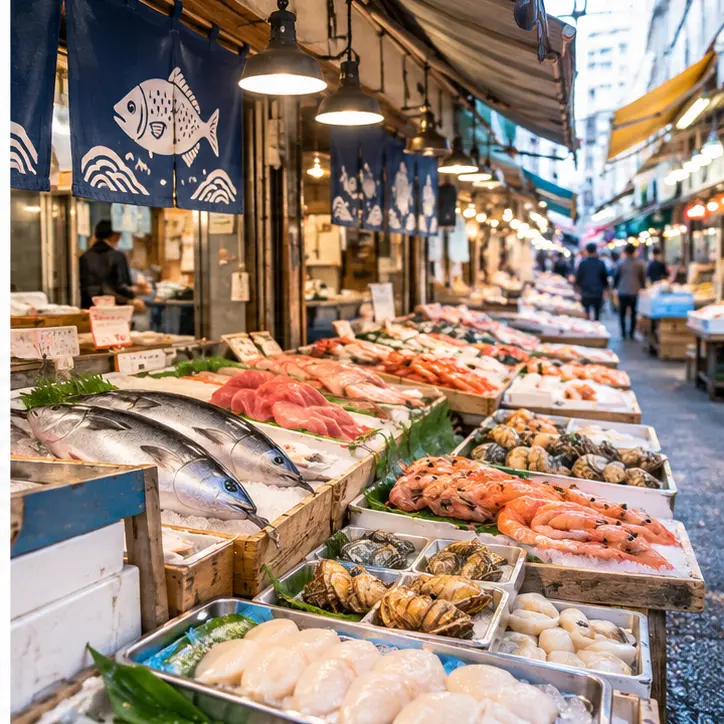 Tsukiji Outer Market — Tokyo