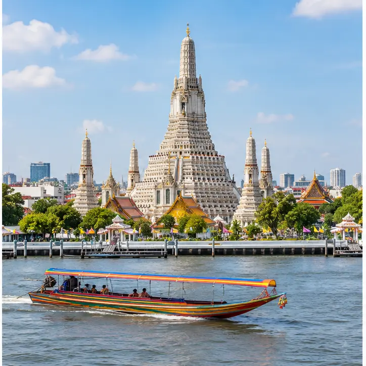 TEMPLE LIGHT · BANGKOK