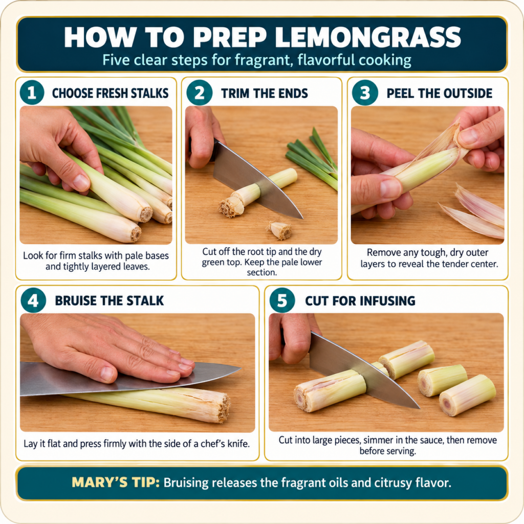 How to Prep Lemongrass