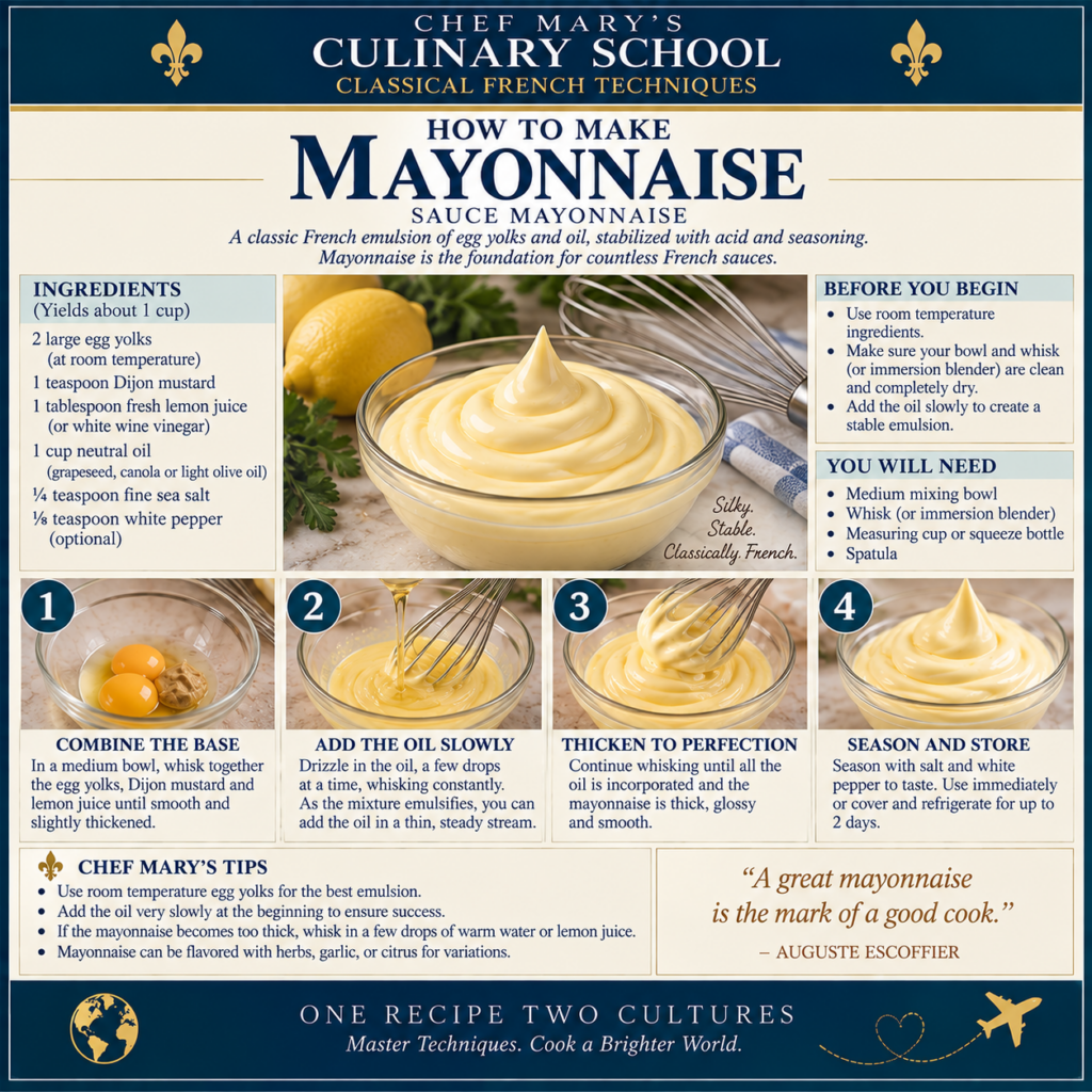 Chef Mary’s Classic Mayonnaise Guide