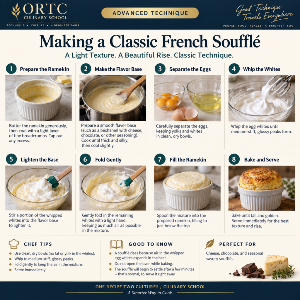 Making a Classic French Soufflé