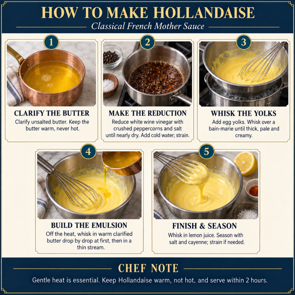 How to Make Hollandaise