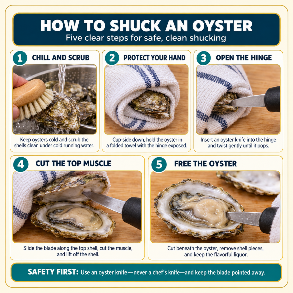 How to Shuck an Oyster