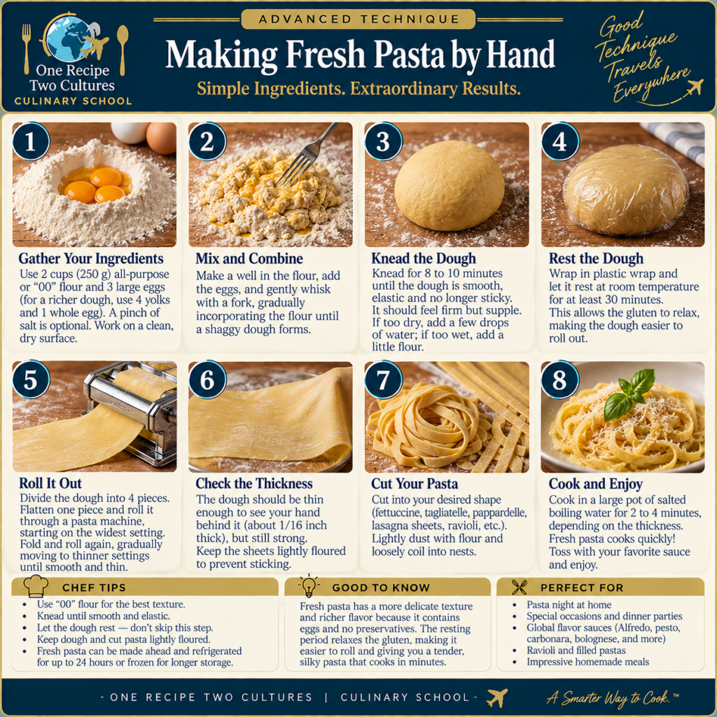 Making Fresh Pasta by Hand