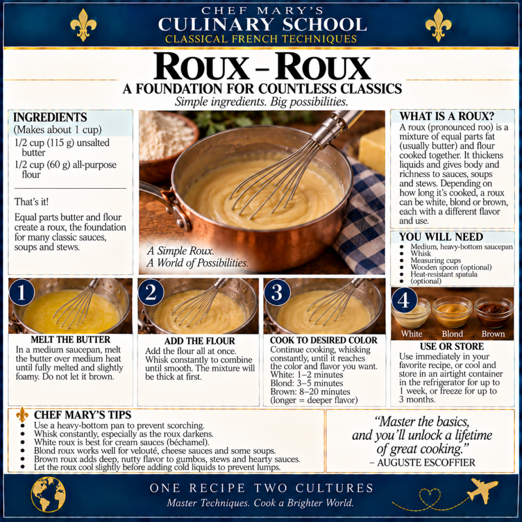 Classical French Roux Technique Guide