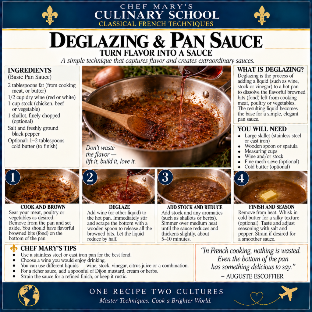 Classical French Pan Sauce Guide