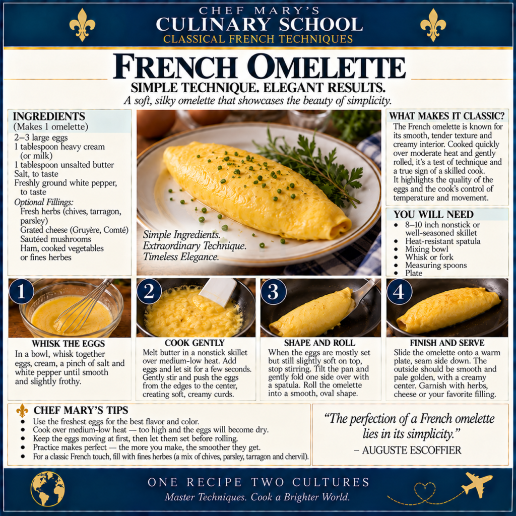 Classic French Omelette Technique Guide