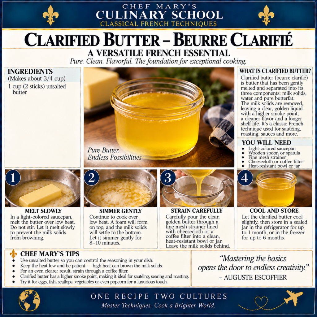 Clarified Butter: A French Essential