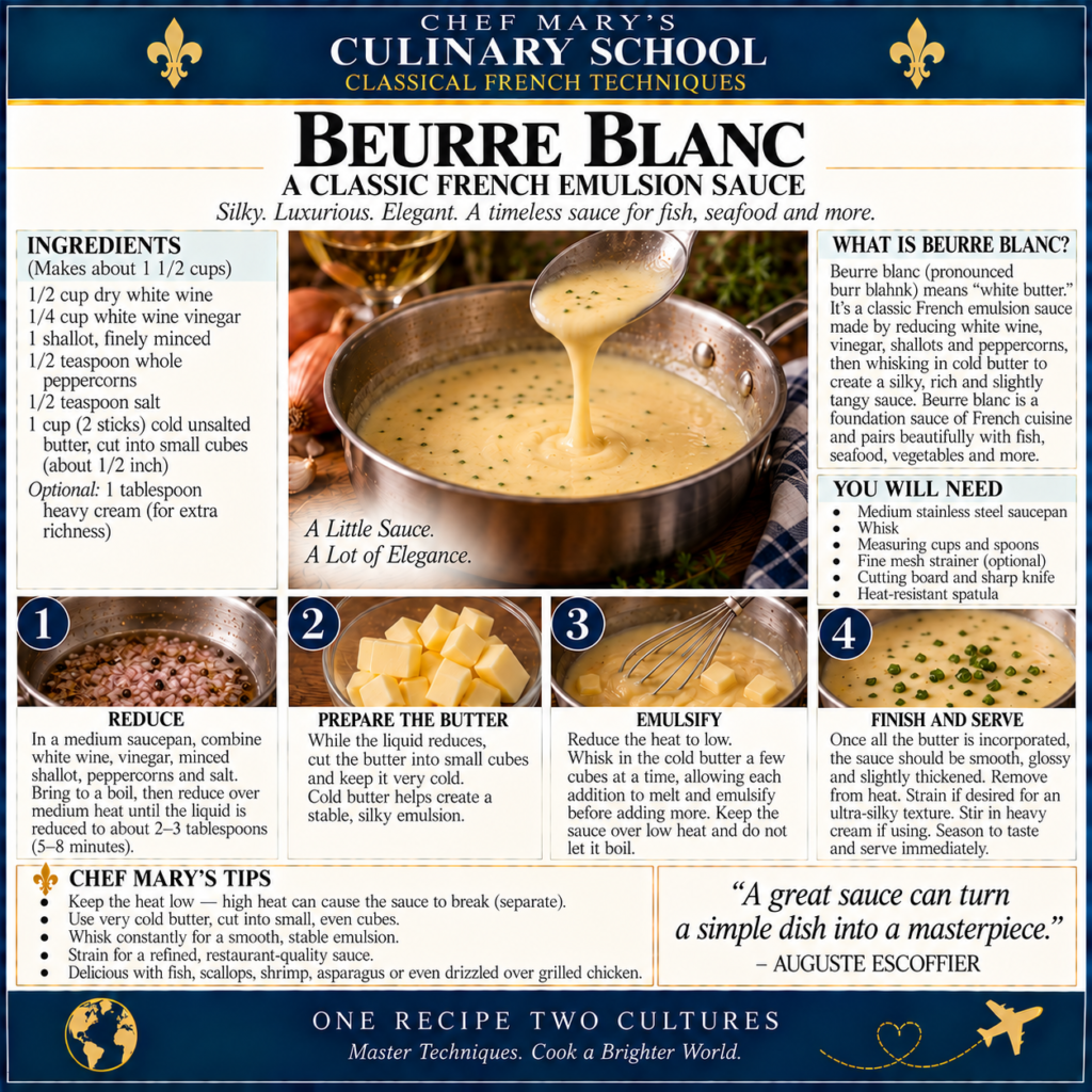 Beurre Blanc: A French Culinary Classic