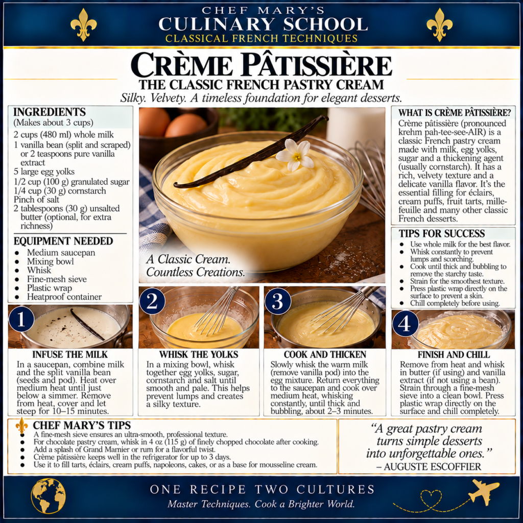 Crème Pâtissière Culinary Guide