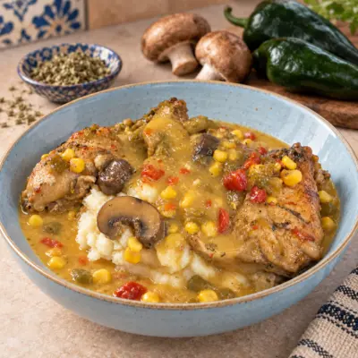 Mexican-Inspired Chicken Fricassee