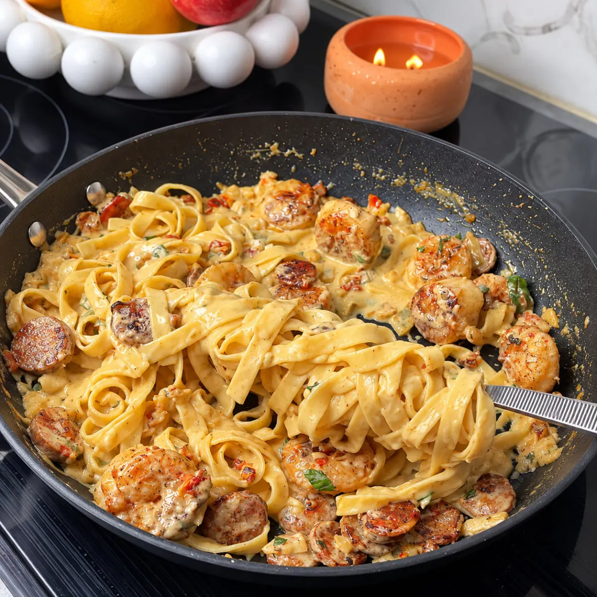 Mary Me Cajun Seafood Pasta