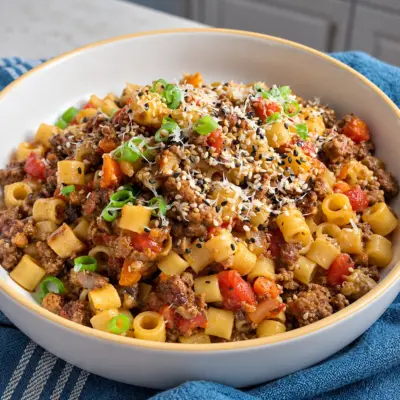 Korean Bulgogi Pasta