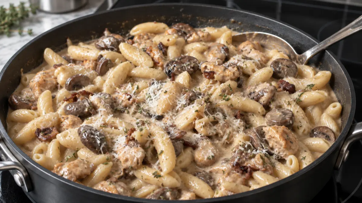 Chicken Coq au Vin Pasta
