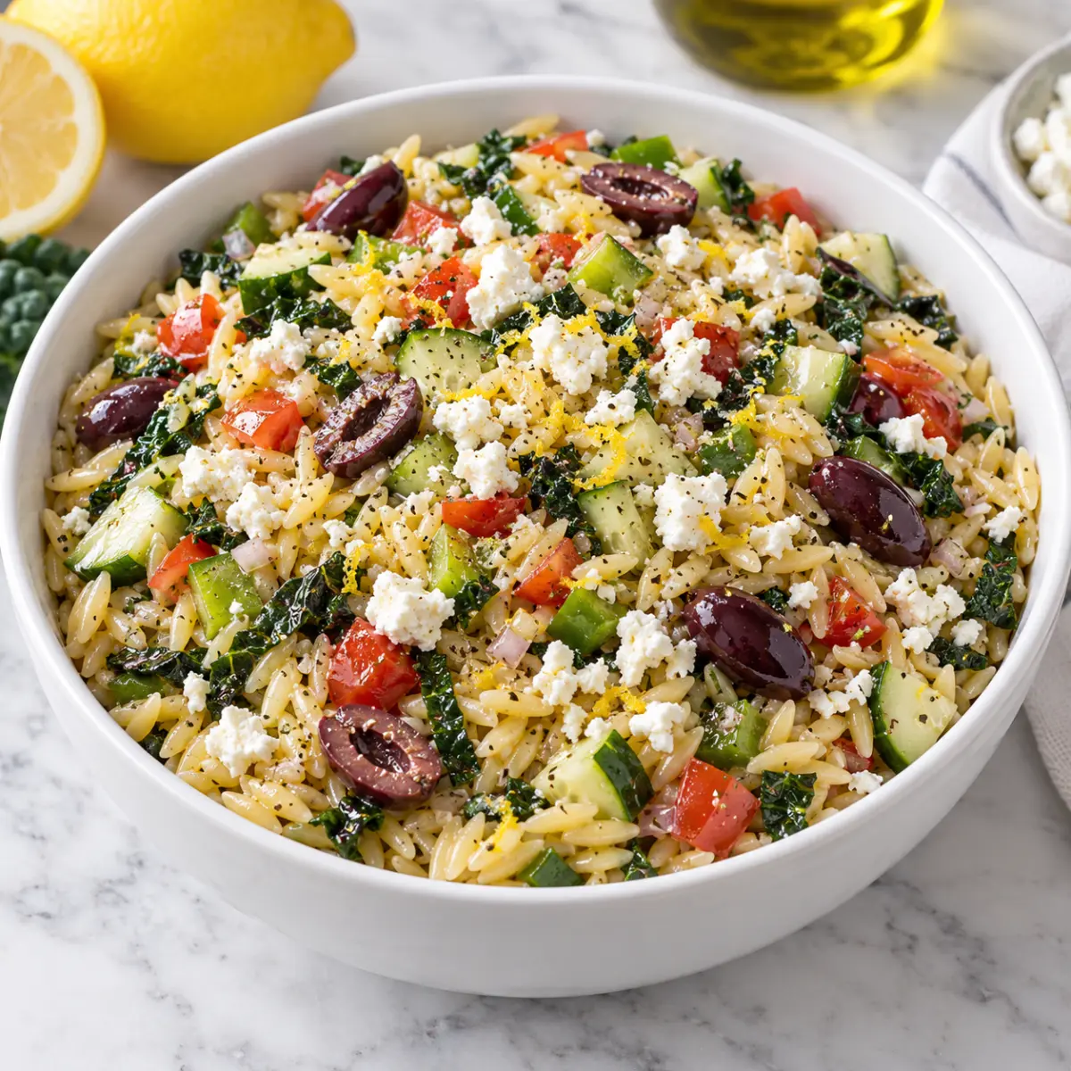 Greek Salad Orzo