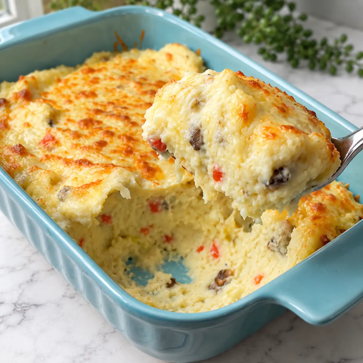 Stir-Fried Veggie Mashed Potato Casserole