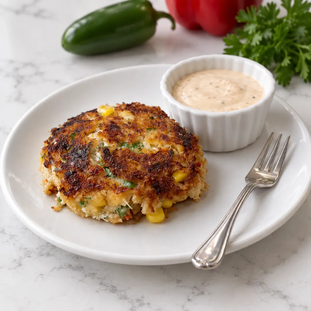 South of the Border Crab Cakes