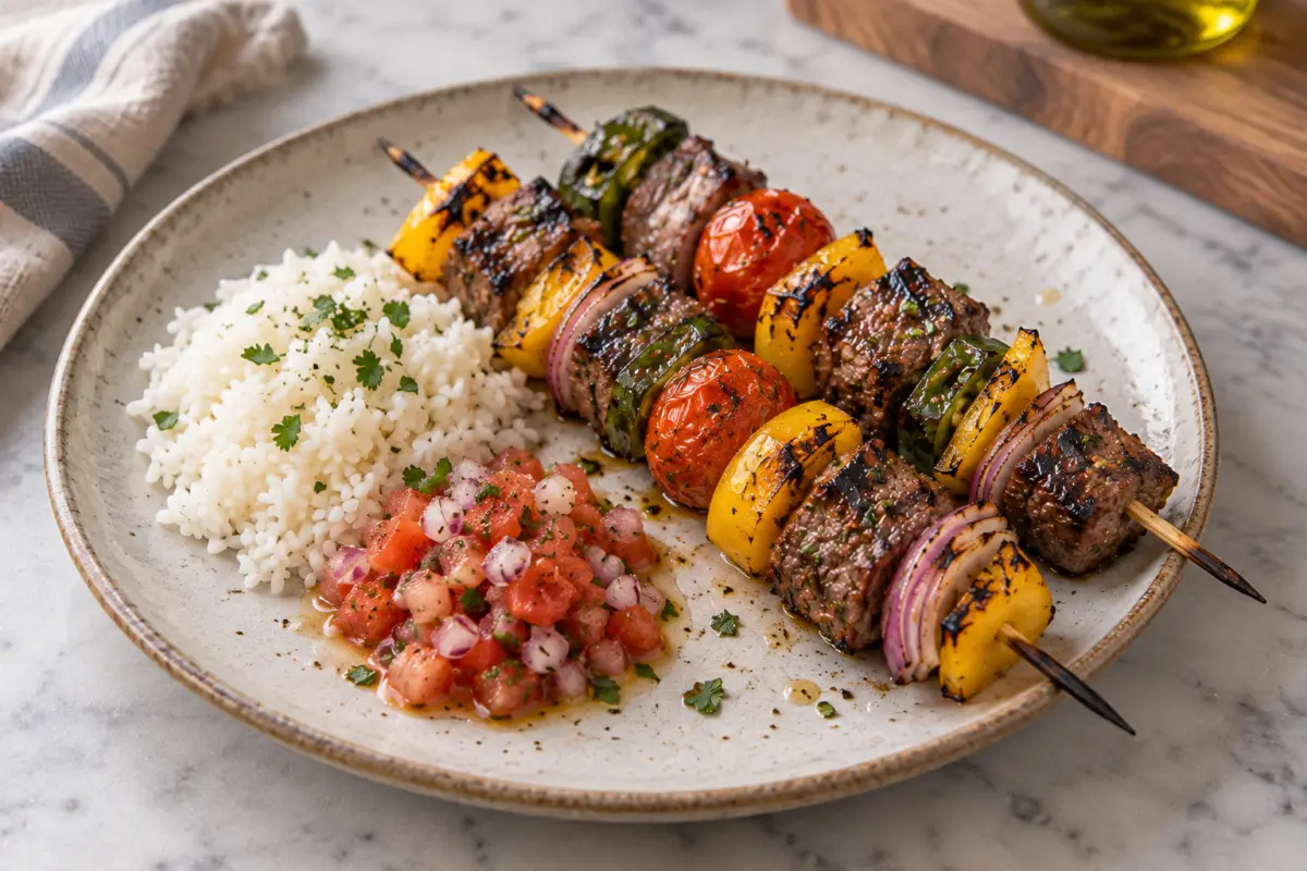 Brazilian Steak Kebobs