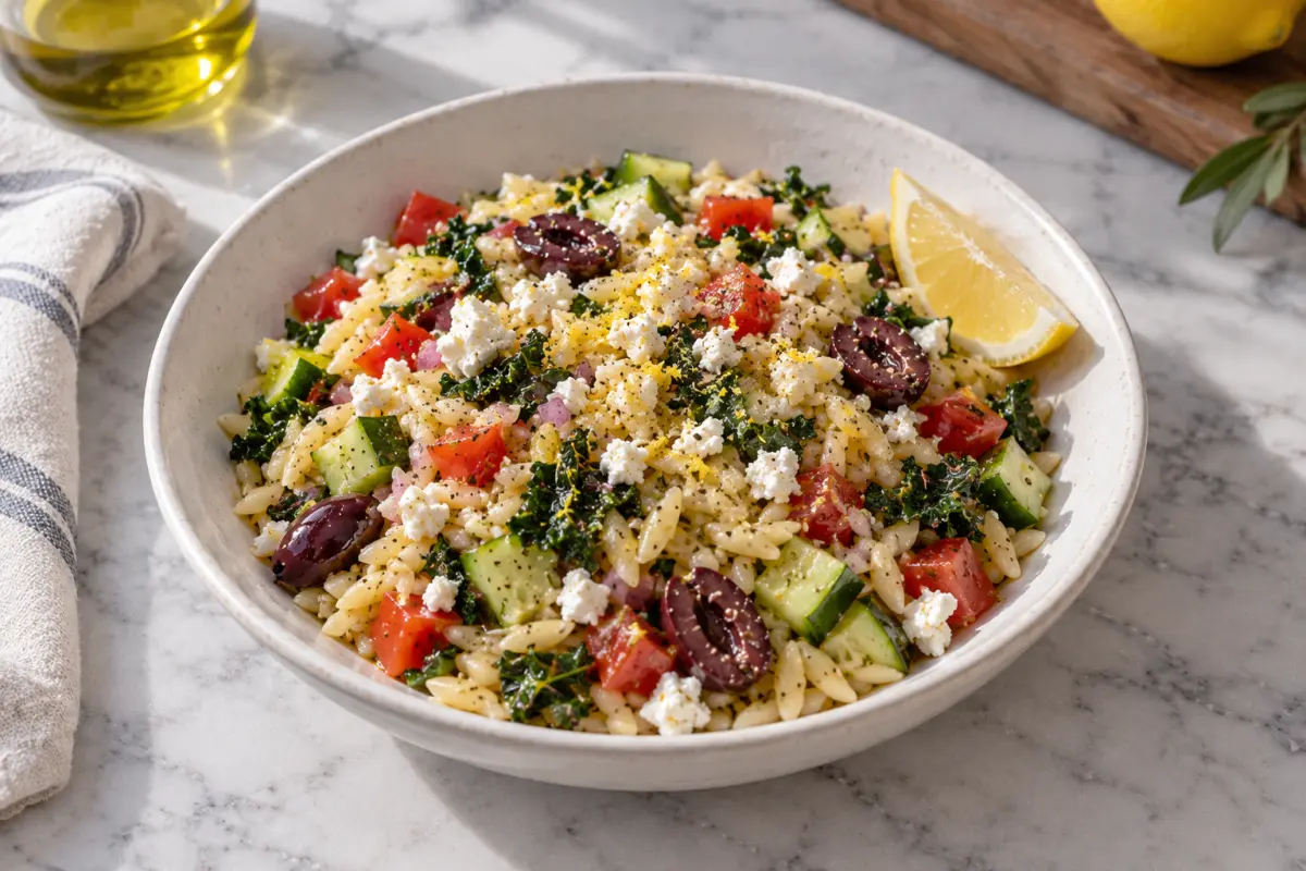 Greek Salad Orzo