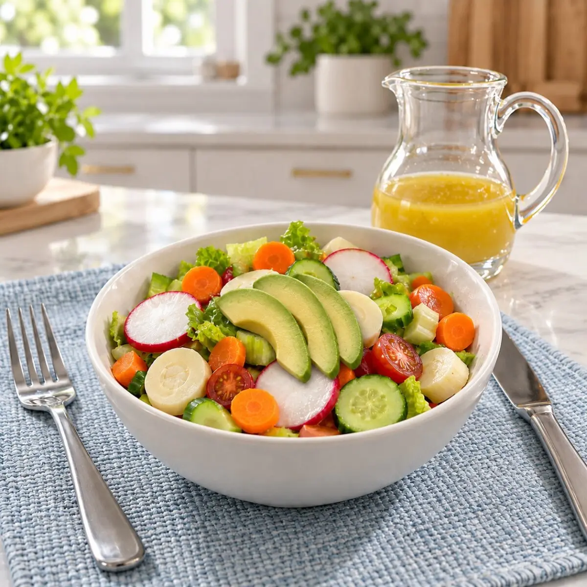 Josephine’s Everyday Salad (My Version)