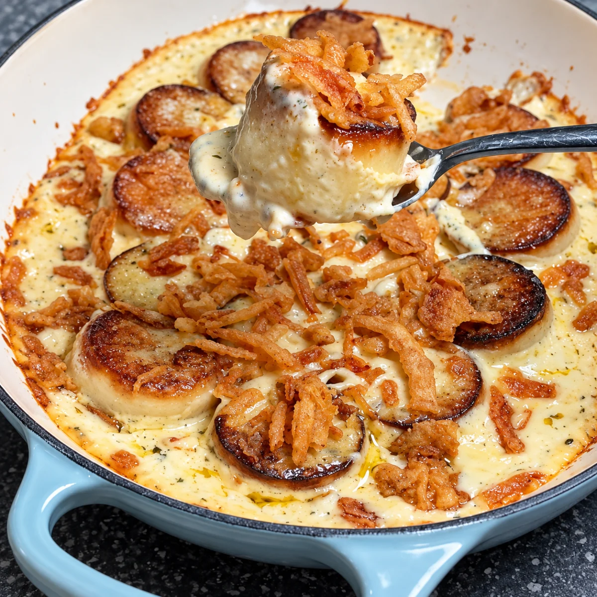 Fondant Scalloped Potatoes