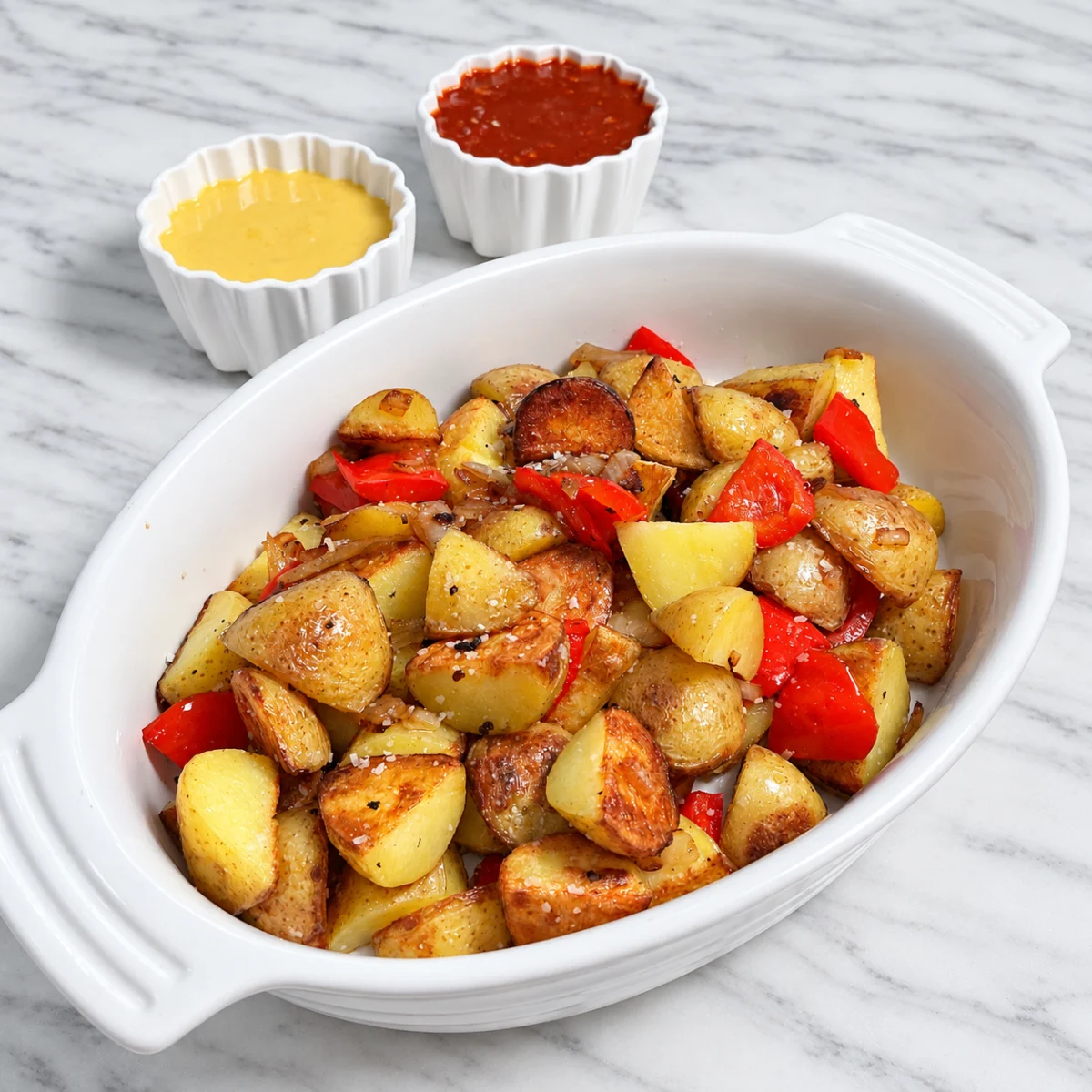Patatas Bravas Breakfast Hash